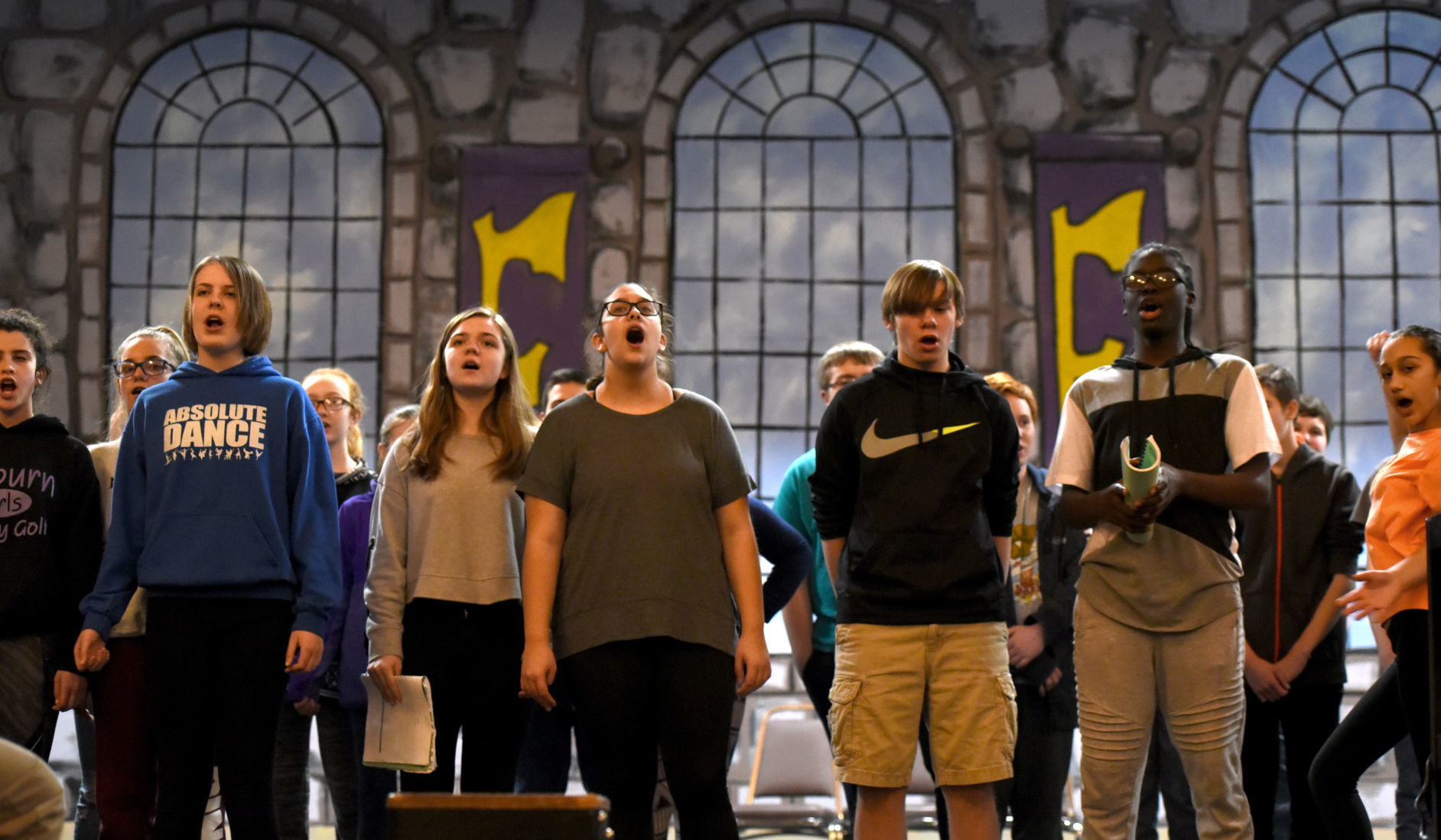 'Shrek the Musical' rehearsals 8